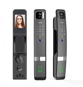 Best Digital Door Locks with Face Recognition Tuya Smart Wifi Lock with Facial and Biometric Recognition
