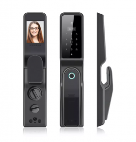 3D face recognition intelligent door lock Smart Face Recognition Biometric Fingerprint Door Lock