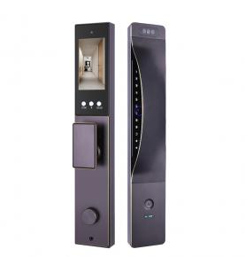 3D Face Recognition Full Automatic Smart Lock Accept Video Call Automated Door Lock Fingerprint Recognition Door Lock